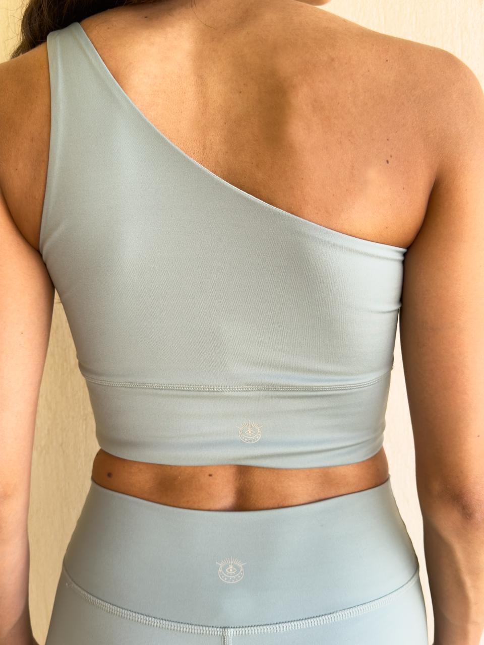 Ocean One Shoulder Bra