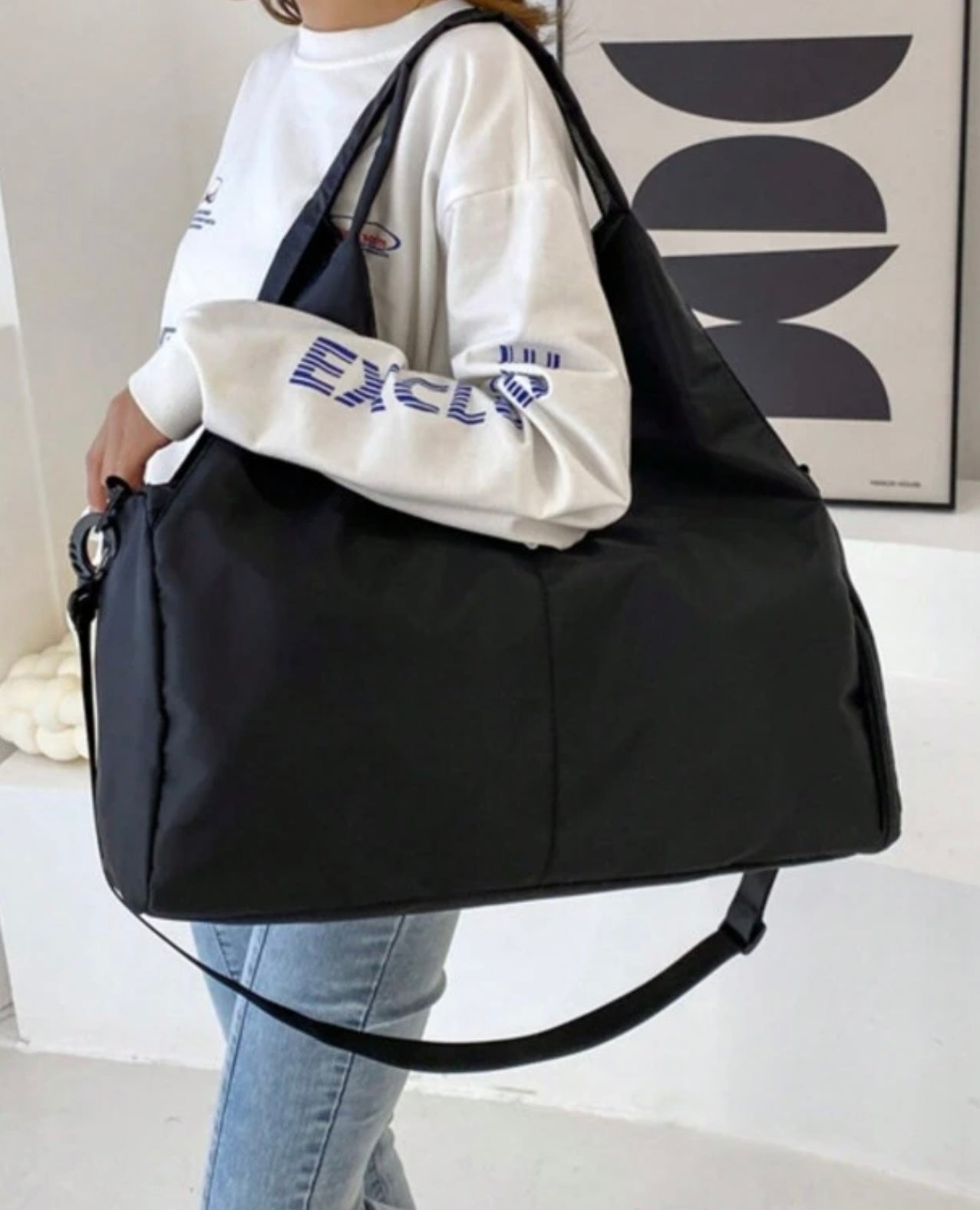 Black sports bag