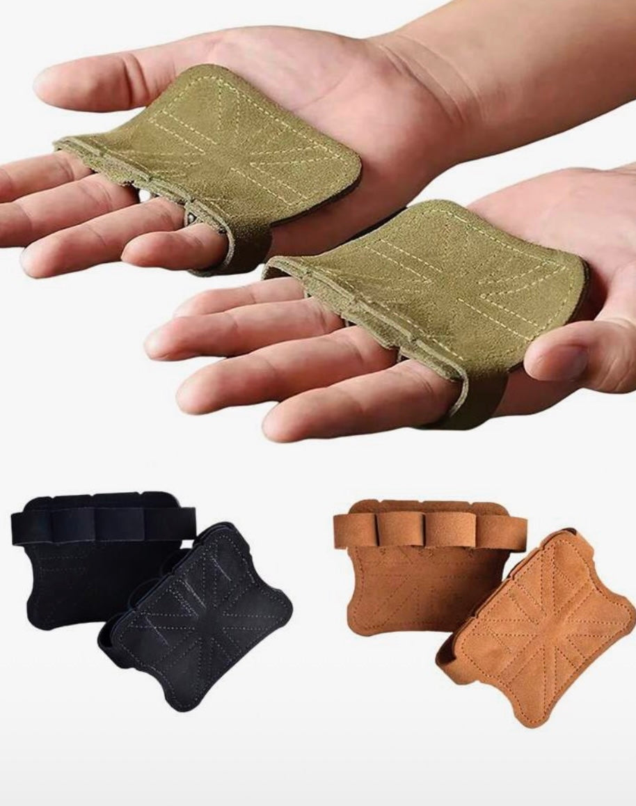 Brown Hand grip gloves