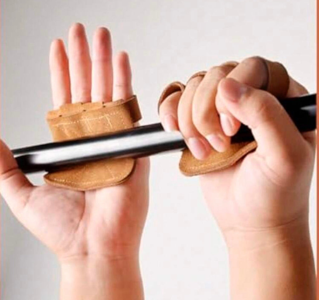 Brown Hand grip gloves