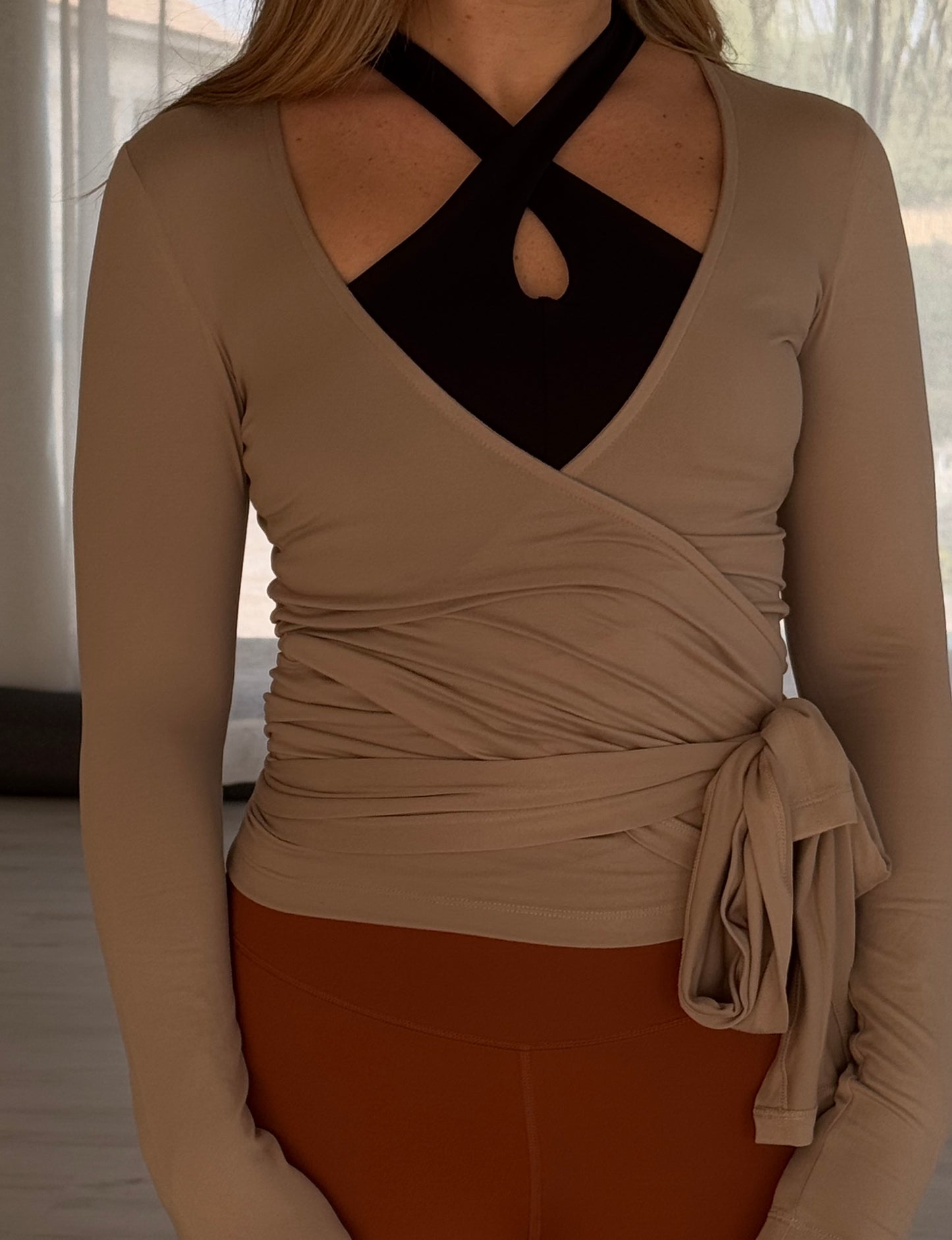 Charcoal Halter Top